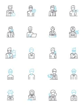 Product feedback linear icons set. Feedback, Reviews, Suggestions, Opinion Stock Illustration