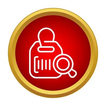 Product identification and search with barcode icon Stock-Illustration