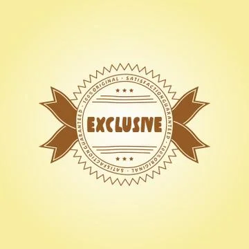 Product label sticker Ilustração Stock