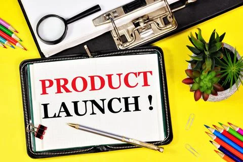 Product launch. Stock Photos