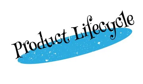 Product Lifecycle rubber stamp Stock Illustration