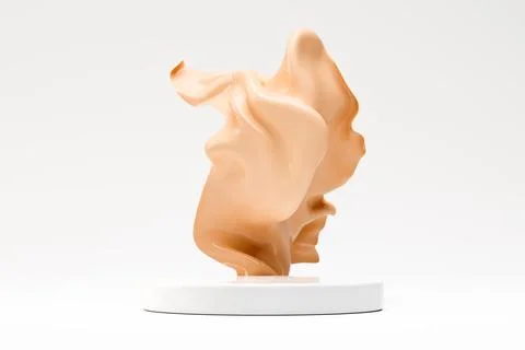 Product mockup pedestal 3d rendering Stock Illustration