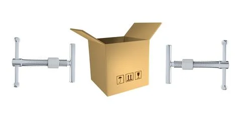 Product package resize to reduce costs with minimal consumer notice Illustrazione stock