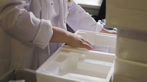 Product packaging Stock Footage 128169032