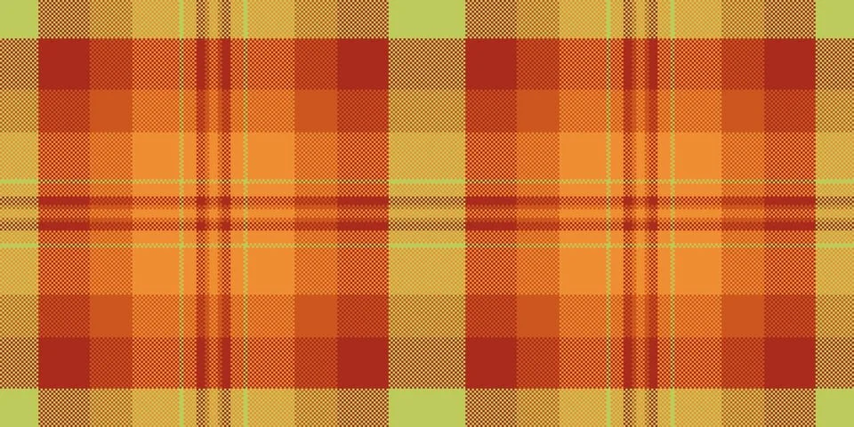 Product pattern fabric vector, garment texture plaid textile. 40s check tar.. イラスト素材
