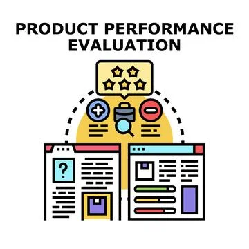 Product performance evaluation analyzing business review data 库存插图