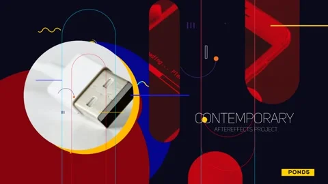 Product Promo After Effects stock