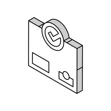 Product quality isometric icon vector illustration Stock Illustration