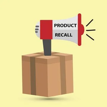 Product recall Stock Illustration