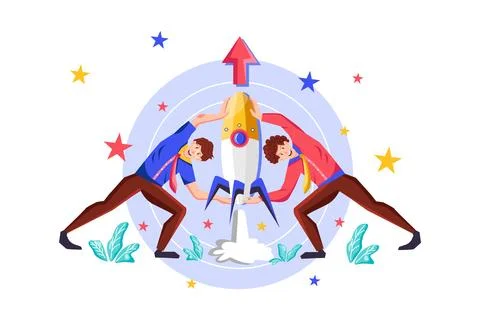 Product Release Stock Illustration
