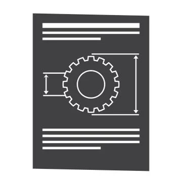 Product Requirements Document Stock Illustration