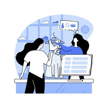 Product return isolated cartoon vector illustrations. Stock Illustration