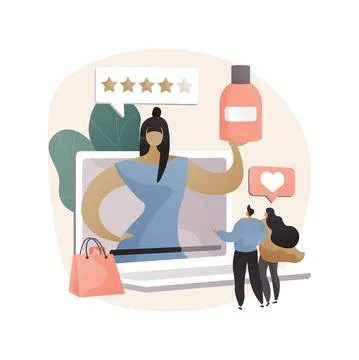 Product review abstract concept vector illustration. 스톡 일러스트