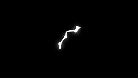 Product Roadmap Line Icon Animation Loop Black Background Stock Footage 338423667