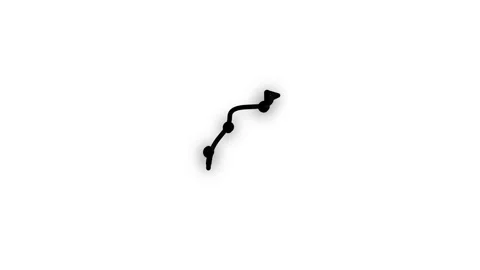 Product Roadmap Line Icon Animation Loop White Background Stock Footage 338423670