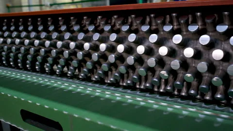 Production of acoustic polyurethane foam Video stock 278042092