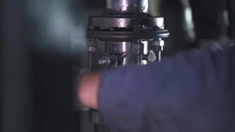 Production and processing of metal products Stock Footage 288485181