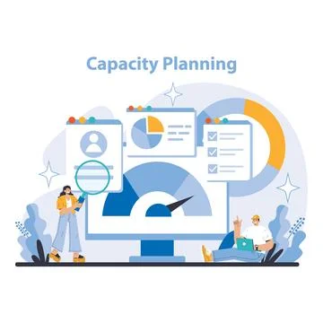 Production and Quality concept. Flat vector illustration. Stock Illustration