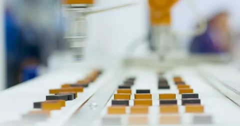 Production Automation High Tech 4K Pro Res Stock Footage 85836145