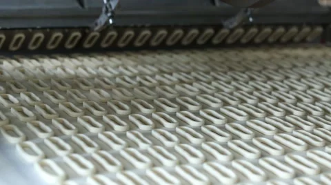 The production of bakery products Stock Footage 59772961
