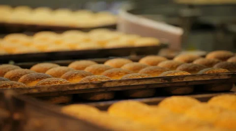 Production of biscuits Stock Footage 39420442