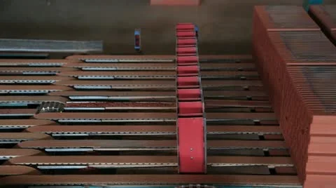 Production of bricks Stock-Footage 10917239