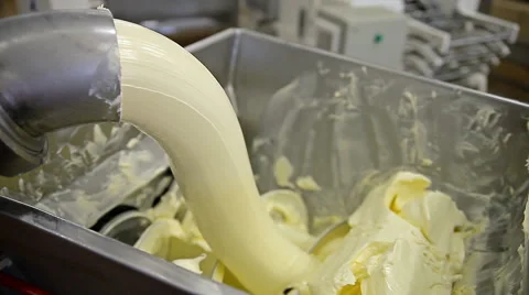 The production of butter Vidéo 56228931