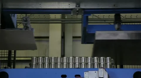 Production of canned Vídeo Stock 10917252