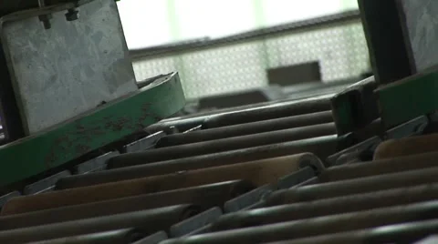 Production of Ceramic Roof Tile Video stock 4168544