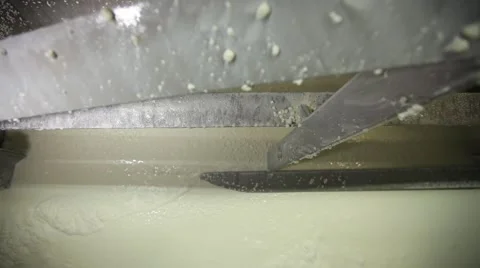 Production of cheese Stock Footage 49159525