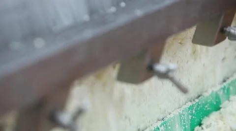Production of cheese Stock Footage 49159547