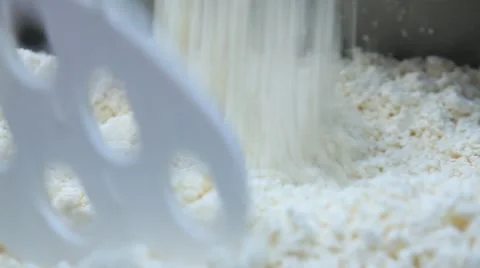 Production of cheese Stock Footage 49159699