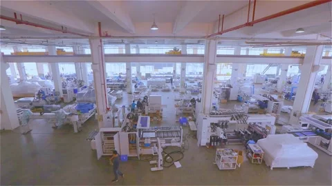 Production of cnc machines timelapse. Assembly of cnc machines at the factory 스톡 동영상 247707981