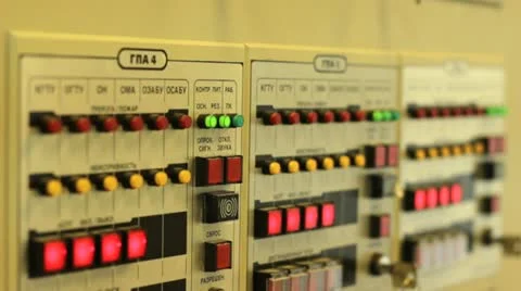Production, control room Stock Footage