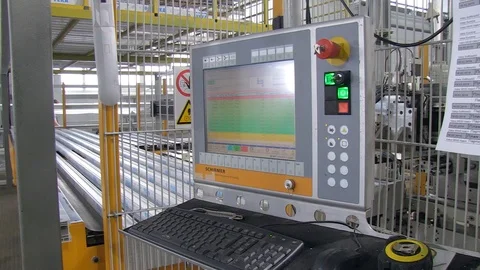 Production conveyor Stock Footage 103373209