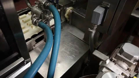 Production of cottage cheese donuts with jam Stock Footage 49159462