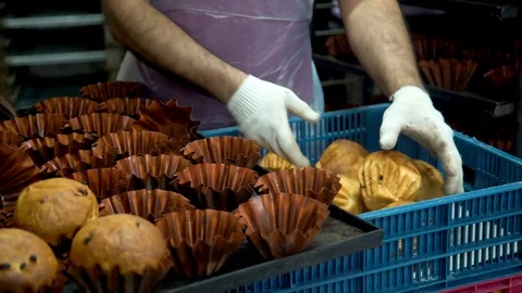 Production of delicious buns 動画素材 105343776