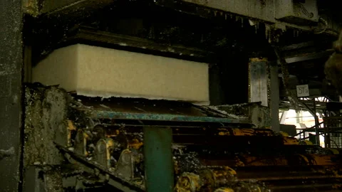 Production of extruded rubber Stock Footage 99162648