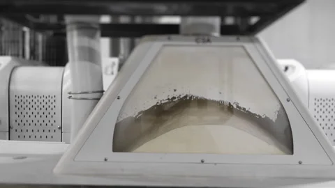 Production of flour for baking. Stock Footage 278204730
