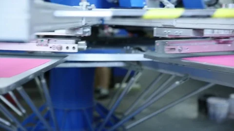 Production of garment fabrics Stock Footage 84325930