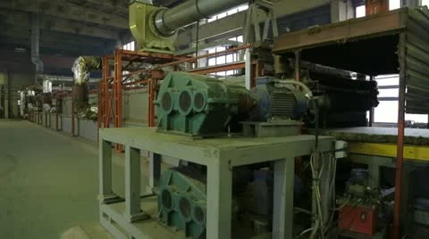 Production of heat insulation Stock Footage 20792926