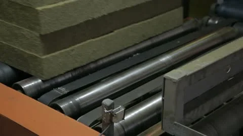 Production of heat insulation Stock Footage 20807684