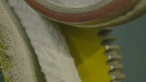 Production of high temperature cable shell Stock Footage 126292676