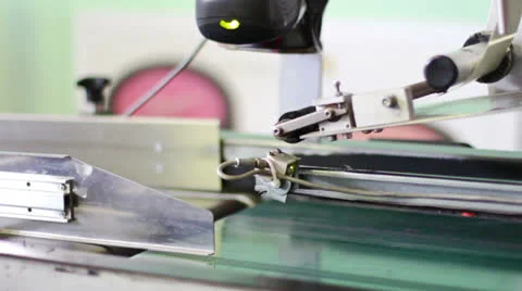 Production line of bottle of detersive Stock Footage 22554850