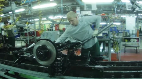 On production line Video stock 47501707