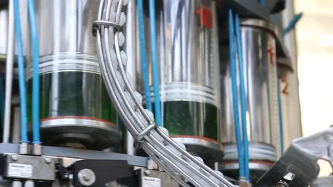 Production line machine Stock Footage 77052841