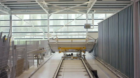 Production line machine sorting items into order Stock Footage 63027837