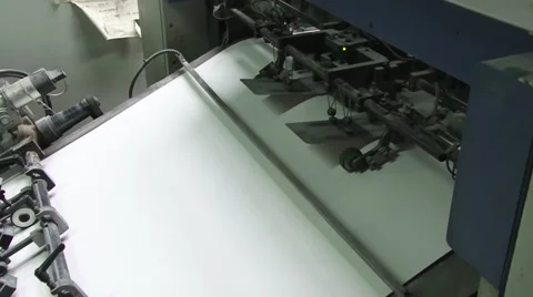 	Production Line in a Packaging Factory Stock Footage 62348305