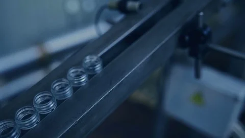 Production line from plastic bottles Stock Footage 75455731