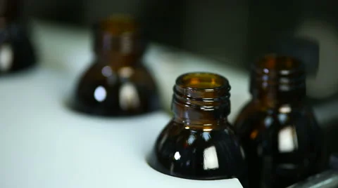 Production of liquid medication 2 Stock Footage 67749428